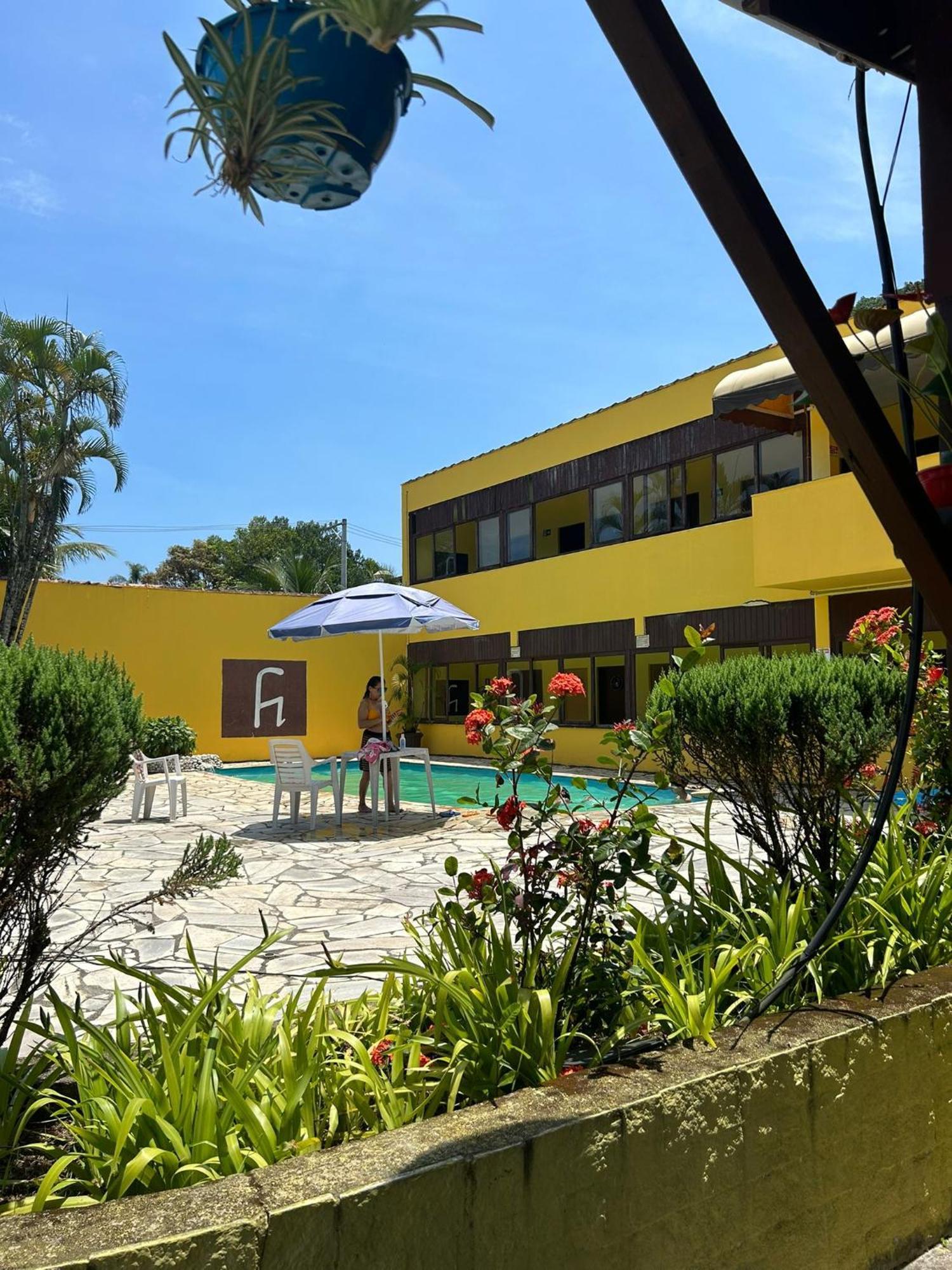 Pousada E Restaurante Frente Mar H Guarujá Exteriör bild