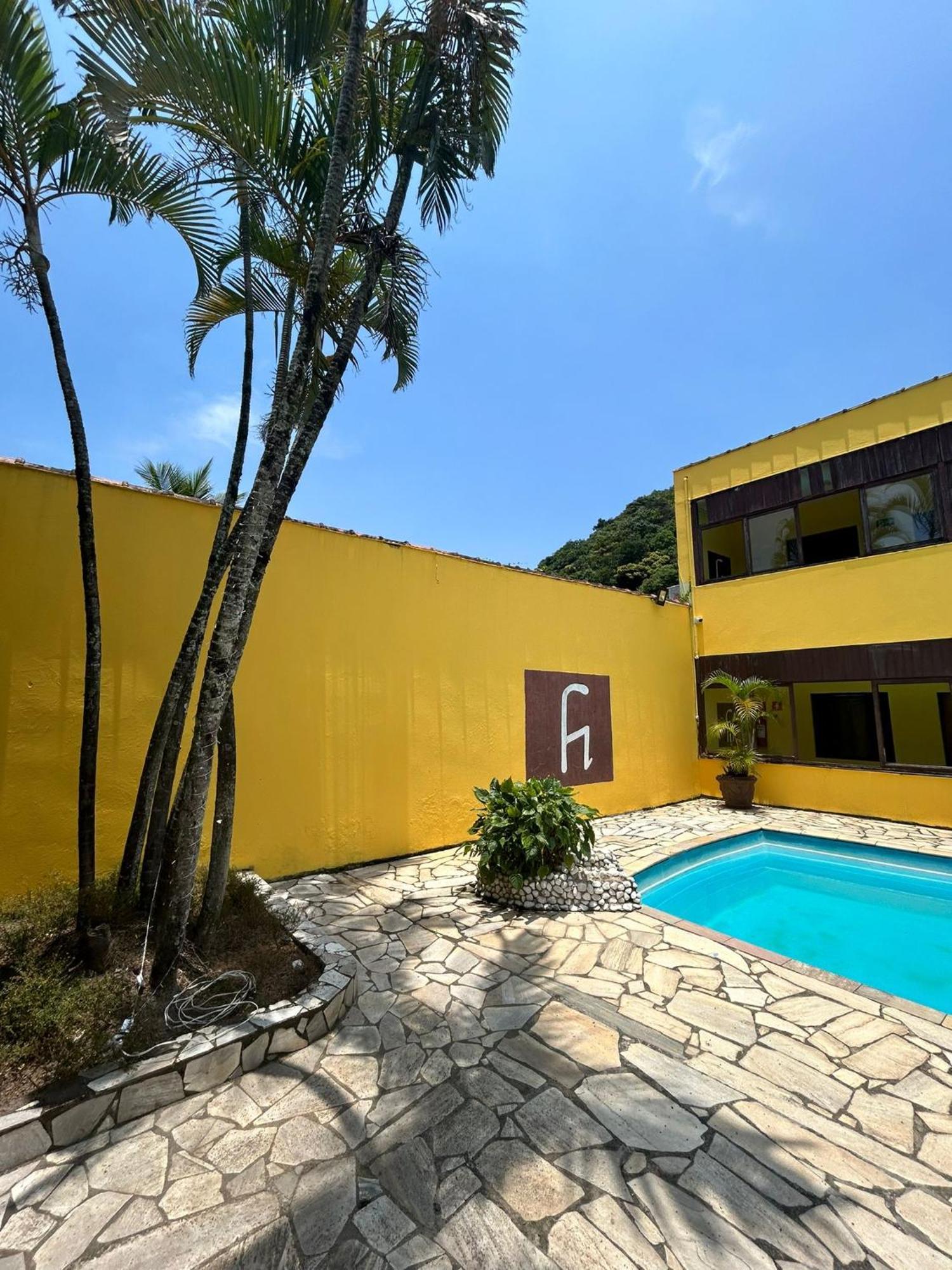Pousada E Restaurante Frente Mar H Guarujá Exteriör bild